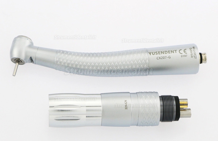 YUSENDENT® CX207-GN-SP Turbine LED Push Butto testa standard con Collegamento NSK compatibile